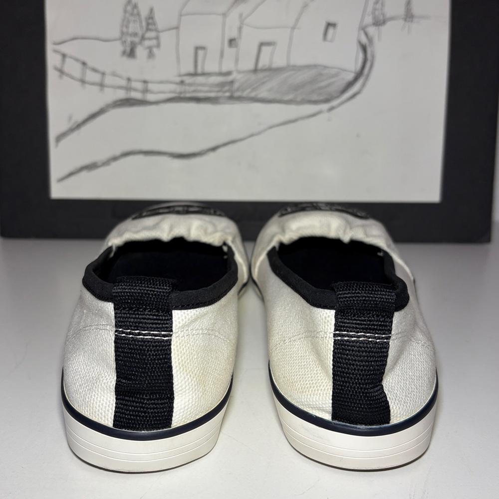 Tory Burch Black and White Sneakers - Picture 5 of 13